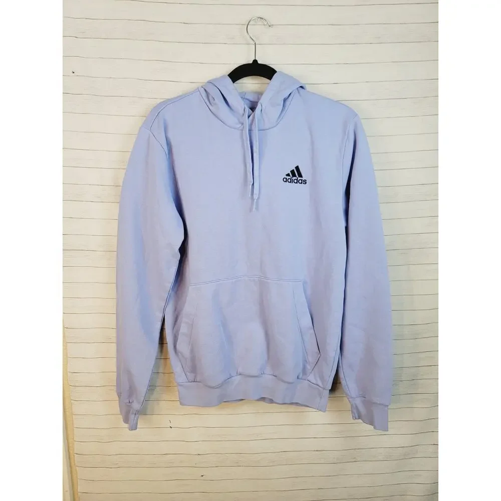 adidas Long Sleeve Active Hoodie in Blue Spark, sz Small